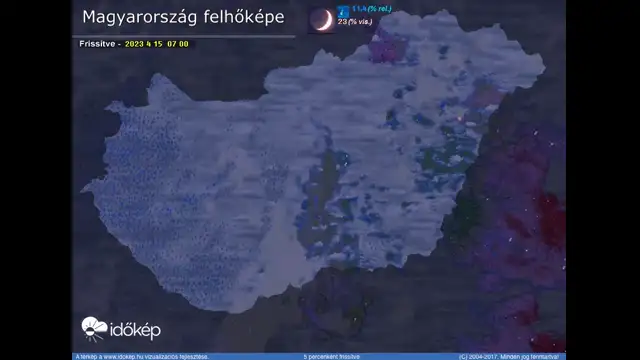 Kiadós esőt kapunk a következő napokban