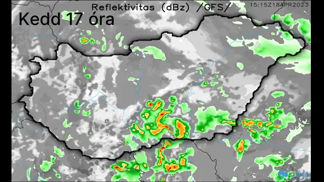 Kedden főként délen, délkeleten lehetnek zivatarok