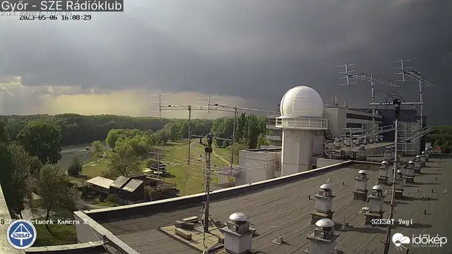 Szupercella Győr környékén