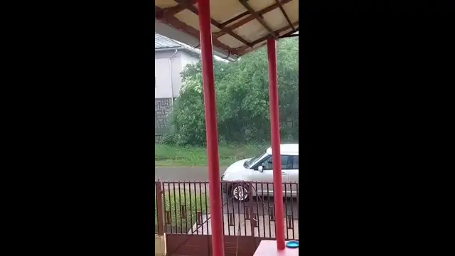 Felhőszakadás Mátraballán