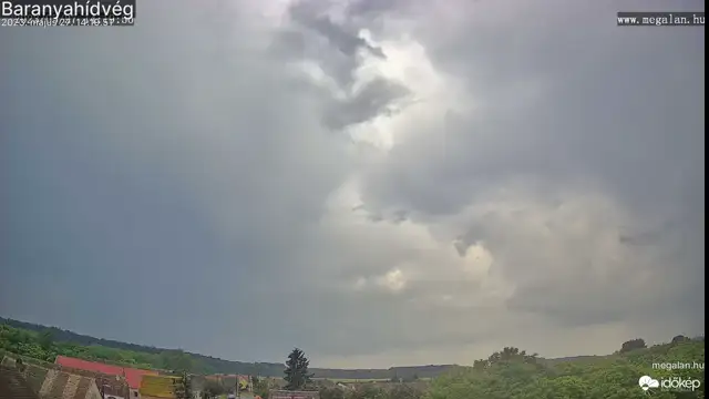 Alapos öntözéssel vonultak a zivatarok