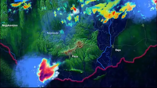 Szupercella a radaron