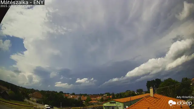 Klasszikus szupercella északkeleten