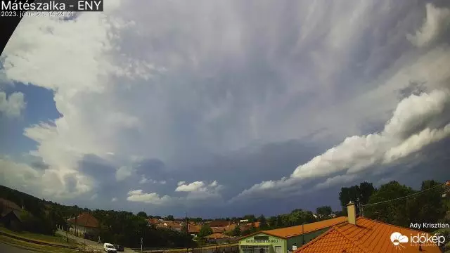 Klasszikus szupercella északkeleten