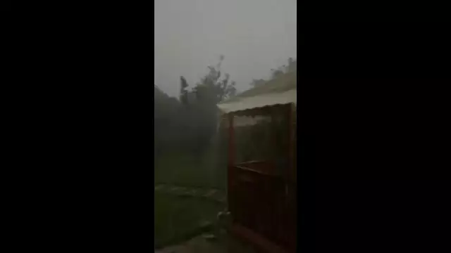Esti vihar Újszegeden