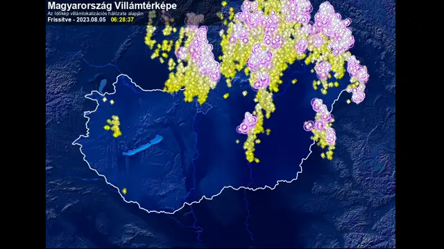 Villámoktól hangos reggel 20230805