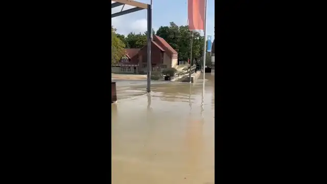 Villámárvízzel érkezett a lehűlés Németországba