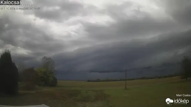 Peremfelhővel vonult át az októberi front