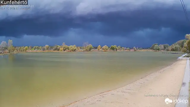 Így csapott le a vihar a Kiskunságra