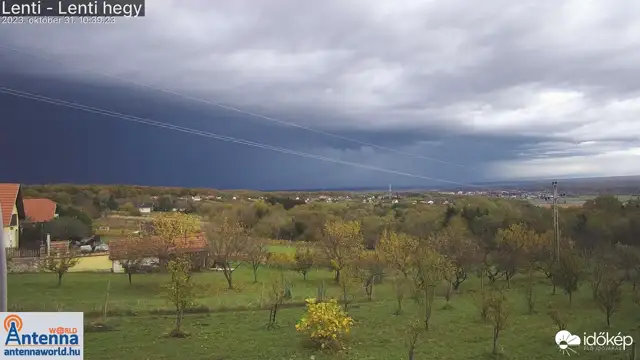 Halloweeni zivatar tör Lentire