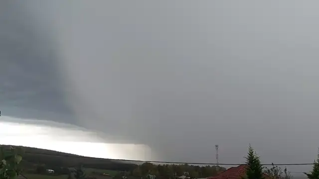 Így csapott le Tardosra a halloweeni hidegfront