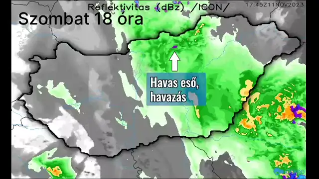 Hó esélyek szombaton az Északi-középhegységben