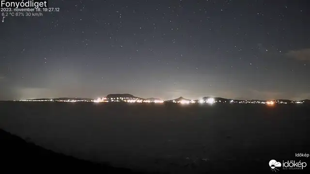 Szokatlan fényjelenség ragyogott a nyugati horizont felett