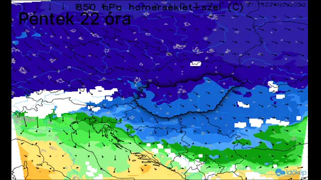 Ránk zúdul a hideg