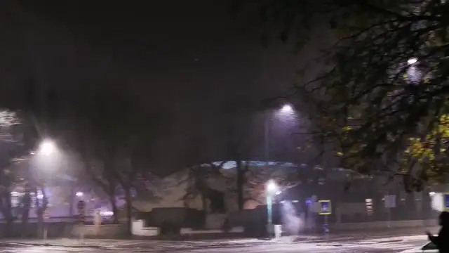 Intenzív havazás Cegléden