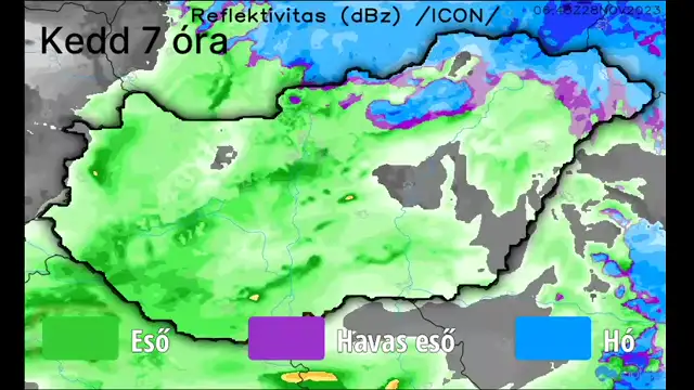 Mediterrán ciklon jön, északkeleten havazni fog