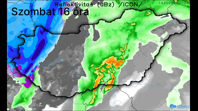Eső, ónos, hó, akár zivatar jön szombaton