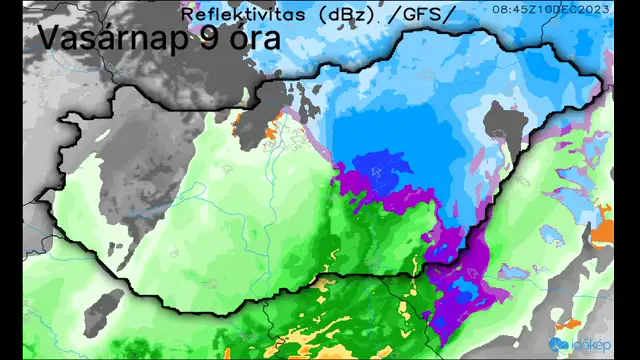 Vasárnap főként északon és keleten havazhat