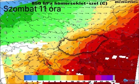 Így érkezik a lehűlés a magasban