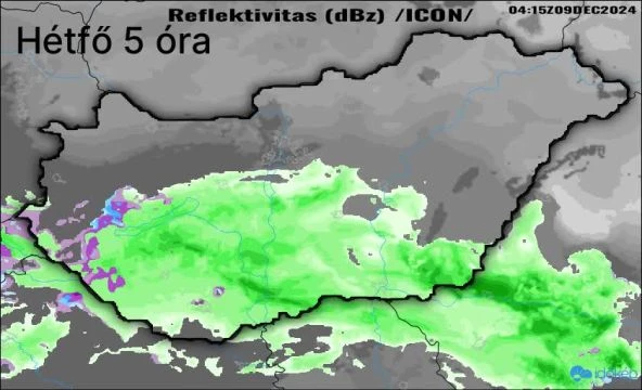 Mediterrán ciklon hoz havat, sok esőt