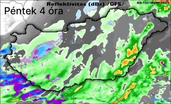 Esővel, hóval, akár zivatarral jön a hidegfront