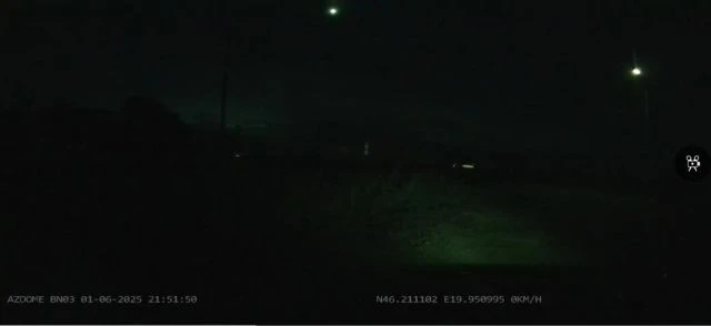 Fényes tűzgömb suhant át felettünk