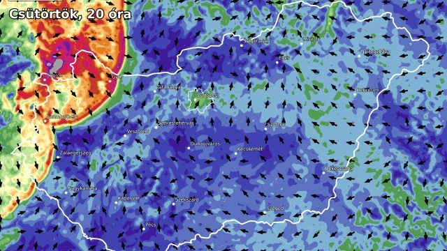 Szélviharral érkezik a hidegfront