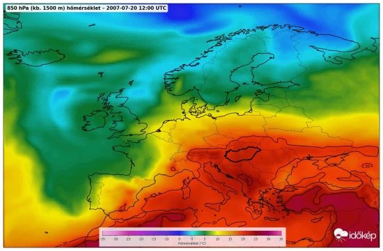 A rekordmeleget hozó 18 évvel ezelőtti hőhullám