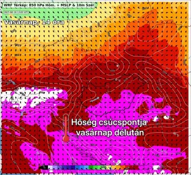 Fokozódik a forróság hétvégén