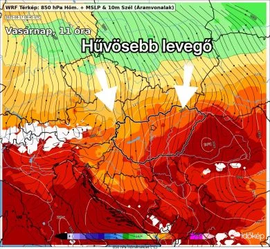 Így érkezik meg a hűvösebb levegő