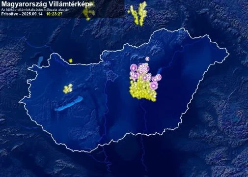 Az idei szeptember legzivatarosabb napja