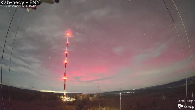 Így táncolt a sarki fény az inverzió felett