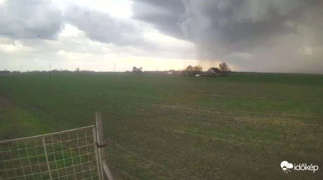 Gustnado a déli határnál