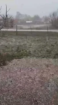 Mintha nyár lenne- jégeső zúdult Mezőhegyesre