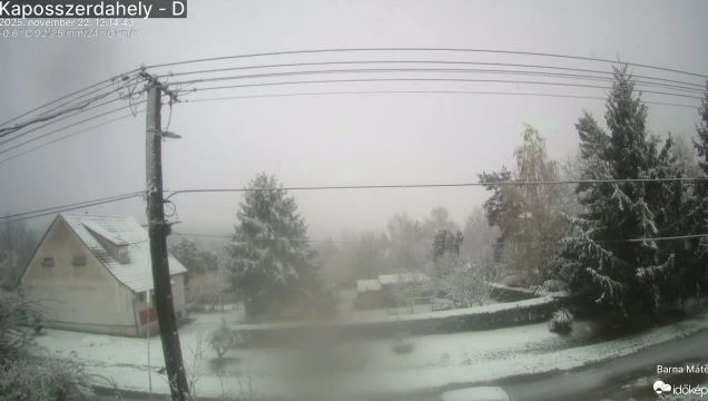 Így hízott a hó a Dél-Dunántúlon