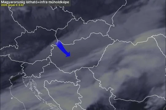 Tolódik a felhőzet és vele együtt a havazás is