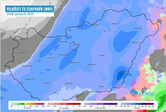 Kedden érkezik a havazás második hulláma