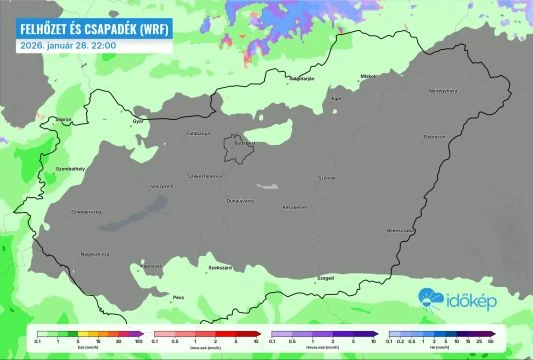 Újból csapadékosra fordul az idő
