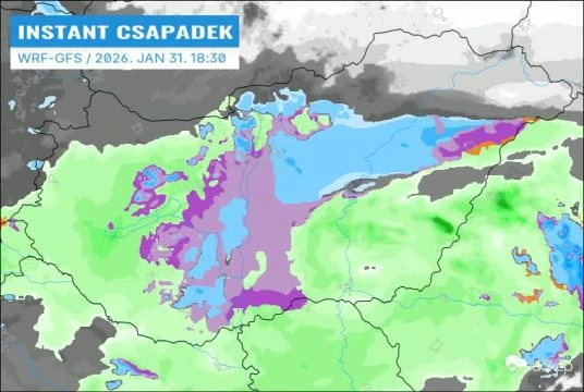 Havazás érkezhet hétvégén