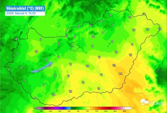 Csütörtökön már nyoma sem lesz a télnek és a hónak