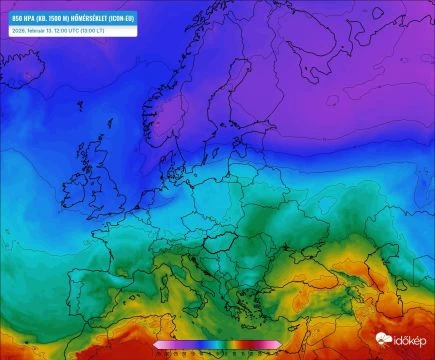 Tavaszias napok után hidegbetörés érkezik vasárnapra