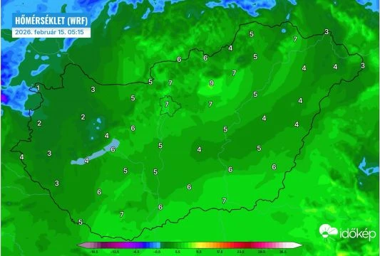 Hidegfront hoz erős lehűlést hétvégén