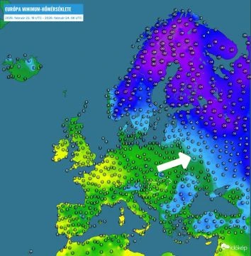 Visszaszorult a tél Európában